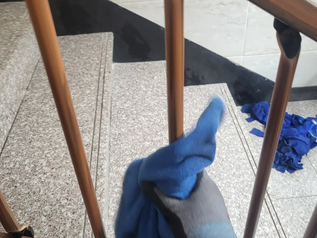 울주군 언양읍 빌라 난간·손잡이 위생청소 사례 - 행진크린